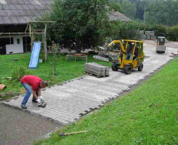 pavaje de gradina