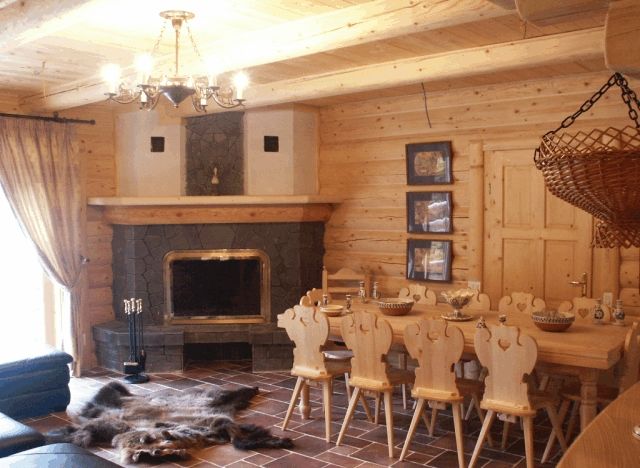 interior casa de vacanta de lemn - Busteni (e)