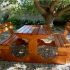 Mobilier din lemn terasa Timisoara - Masa picnic 