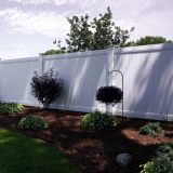 Gard din PVC pentru casa gradina, model Colorado