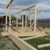 Structuri din lemn pentru case