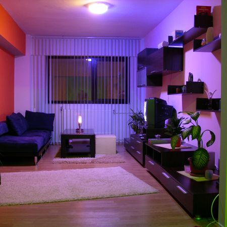 living in apartament