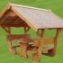 Pavilion de gradina, mobilier gradina,mobilier rustic,leagan gradina