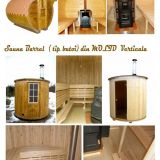 Sauna Barrel - sauna de exterior
