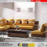 set living rattan